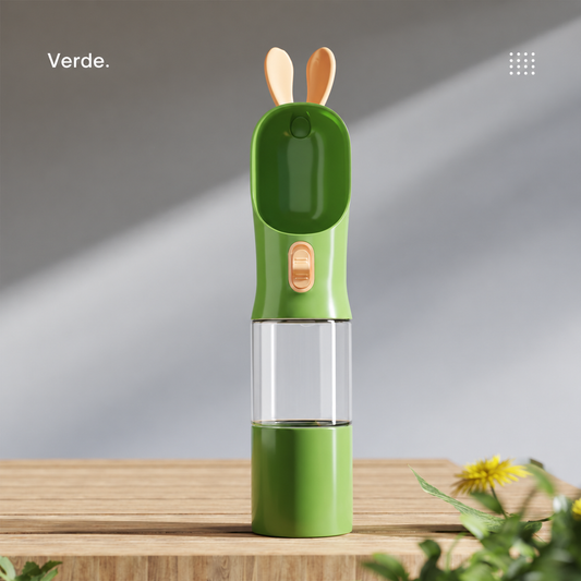 Bynolus Go™ | Botella 2 en 1 para mascotas