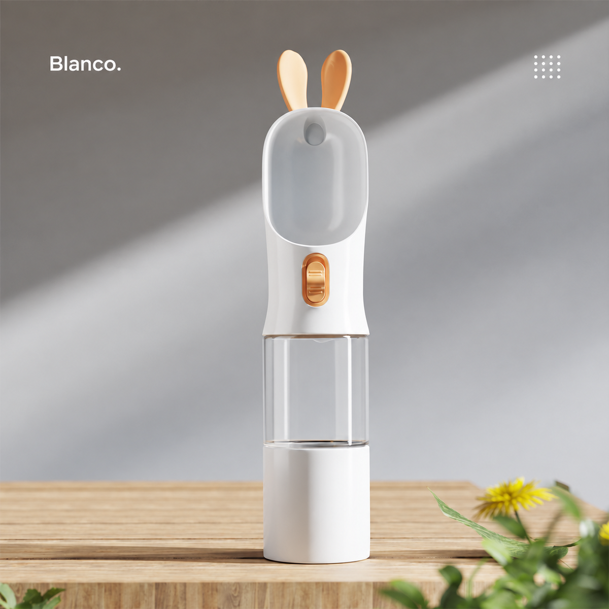 Bynolus Go™ | Botella 2 en 1 para mascotas